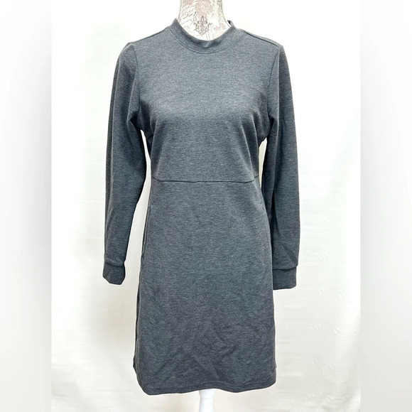 Columbia Women's Firwood Ottoman Dress‎ Gray Stretch Pockets size M. - Picture 1 of 14